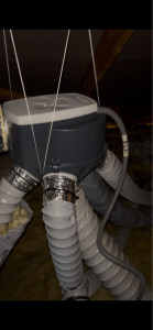 Photo de galerie - Remplacement d’un moteur VMC simple flux sauter gamme agalina autoréglable 2 vitesses 