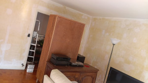 Photo de galerie - Voilà le avant et après pose peinture pour un client très gentil et sérieux 