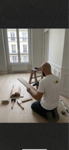Photo de galerie - Pose parquet