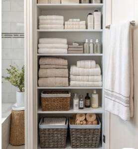 Photo de galerie - Besoin de retrouver sérénité et ordre chez vous ?
Je vous aide à désencombrer, organiser et harmoniser vos espaces pour un intérieur qui respire la tranquillité 

Tri et désencombrement

Optimisation des rangements

 