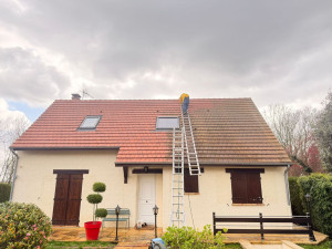 Photo de galerie - Nettoyage de toiture
