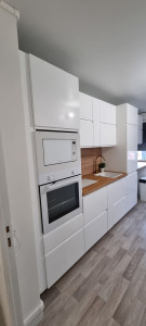 Photo de galerie - Bonjour voilà je vous présente une installation de cuisine IKEA toujours bien soigné et bien installé avec avec beaucoup de sérieux il travaille de qualité et client satisfait 
