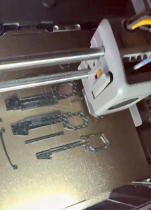 Photo de galerie - Impression 3D d’une pièce de remplacement pour lave vaisselle. 