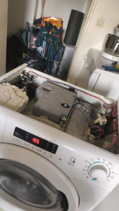 Photo de galerie - Lave linge Candy qui chauffe plus 