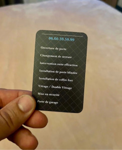 Photo de galerie - Serrurerie