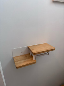 Photo de galerie - Fixation d’étagère 