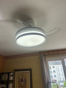Photo de galerie - Ventilateur / lampe 