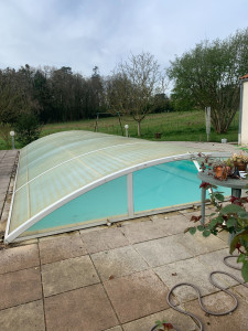 Photo de galerie - Je propose aussi des prestations pour nettoyer les terrasses façades et couvertures des maisons