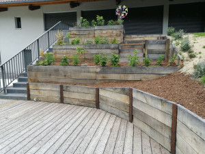 Photo de galerie - Jardinière permaculture + berlinoise + terrasse