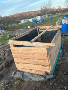 Photo de galerie - Fabrication couche maisons pour semis 