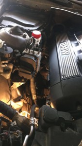 Photo réalisation - Réparation voiture - Bob D. - Longvic (Bief du Moulin) : Changement collecteur admission et catalyseur BMW 530i e39