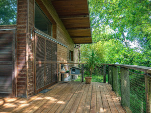 Photo de galerie - Réalisation terasse suspendu 