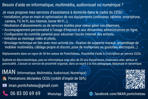 Photo de galerie - Flyer IMAN