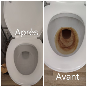 Photo de galerie - Toilette en mauvais état 