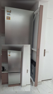 Photo de galerie - Fabrication et pose d'un rangement 
