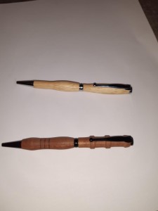 Photo de galerie - Fabrication stylo en bois