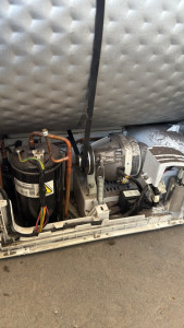 Photo de galerie - Échange du moteur