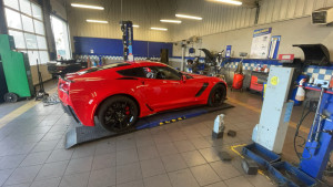 Photo de galerie - Révision effectuée sur cette corvette c7