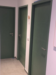Photo de galerie - Peinture porte intérieur fini