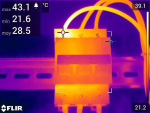 Photo de galerie - Défaut de connexion sur disjoncteur caméra thermique su