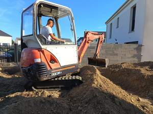 Photo de galerie - évacuation de terre 