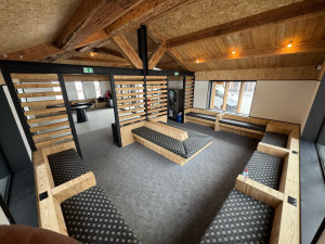 Photo de galerie - Banquette sur mesure 
