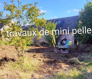 Photo de galerie - Travaux de mini pelle terrassement