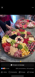 Photo de galerie - Serveuse de métier, je peu également aider pour différentes préparations en cuisine ou comme sur la photo faire de belle présentation simple et bonne