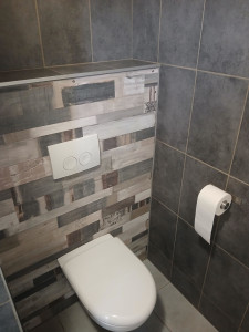 Photo de galerie - Montage wc suspendu 