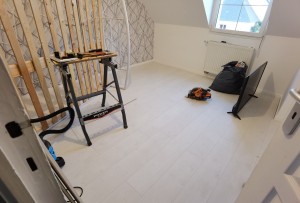 Photo de galerie - Pose de parquet - Revêtement de sol