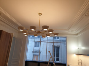 Photo de galerie - Peinture et réparation des moulures 