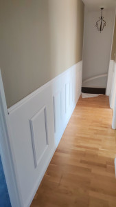 Photo de galerie - Peinture + moulure 

