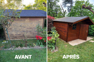 Photo de galerie - Refaire une cabane en azur ?