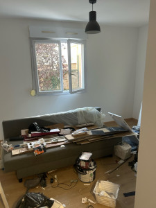 Photo de galerie - Pose de parquet - Revêtement de sol