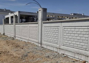 Photo de galerie - Clõture Grillage béton 