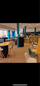 Photo de galerie - Réalisation d’un revêtement de sol moquette de pierre 