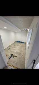 Photo de galerie - Pose LAME PVC