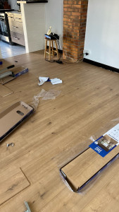 Photo de galerie - Pose de parquet 