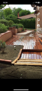 Photo de galerie - Terrasse en bois exotique 