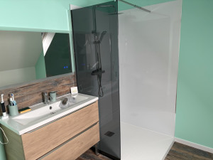 Photo de galerie - Renovation complète salle de bain