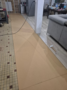 Photo de galerie - Pose parquet 