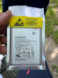 Photo de galerie - Remplacement batterie Samsung a7 2018