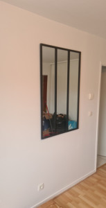 Photo de galerie - Pose d'un miroir 