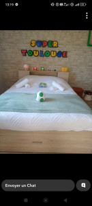 Photo de galerie - Lit  fait par mes soins 