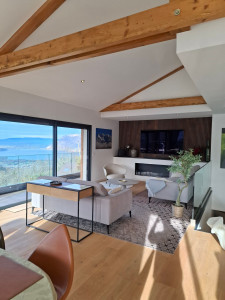 Photo de galerie - Placo peinture parquet 