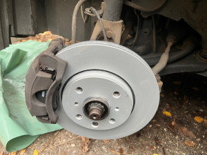 Photo de galerie - Changement disques plaquette 