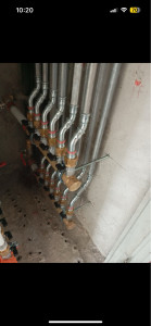 Photo de galerie - Pose clarinette chauffage 