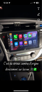 Photo de galerie - Installation sur Toyota auris 2014 