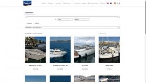 Photo de galerie - Très gros site pour vendre des bateaux sur Saint Tropez : https://www.plaisirdo.com/