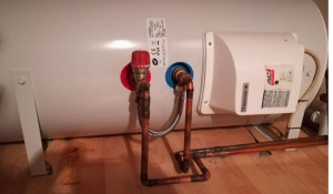 Photo de galerie - Installation d'un cumulus chez un particulier